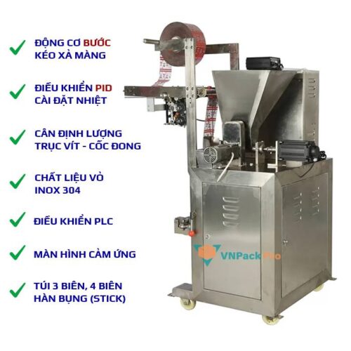 Cấu tạo máy đóng gói cháo ăn liền VNPACK