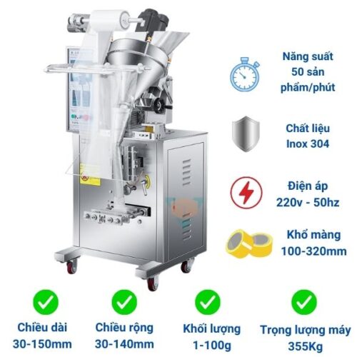Ưu điểm của máy đóng gói bột ngũ cốc