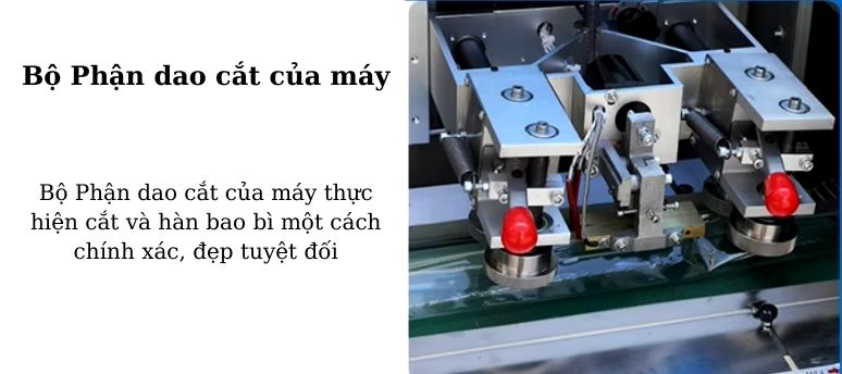 Cấu tạo của máy đóng gói bánh trung thu