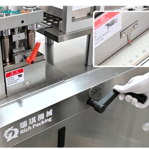 Cấu tạo máy ép vỉ thuốc tự động VNPACK