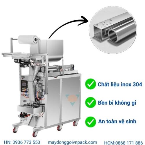 Chất liệu máy đóng gói sa tế