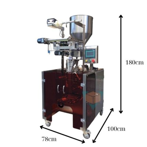 Kích thước của máy đóng gói hạt điều