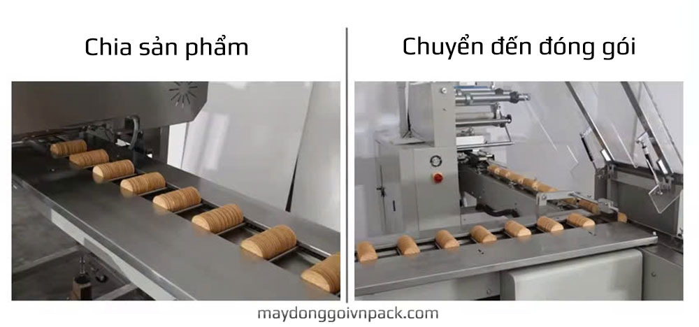 Quy trình đóng gói bánh quy