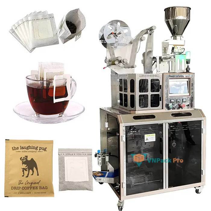 Máy đóng gói cà phê túi phin, túi giấy