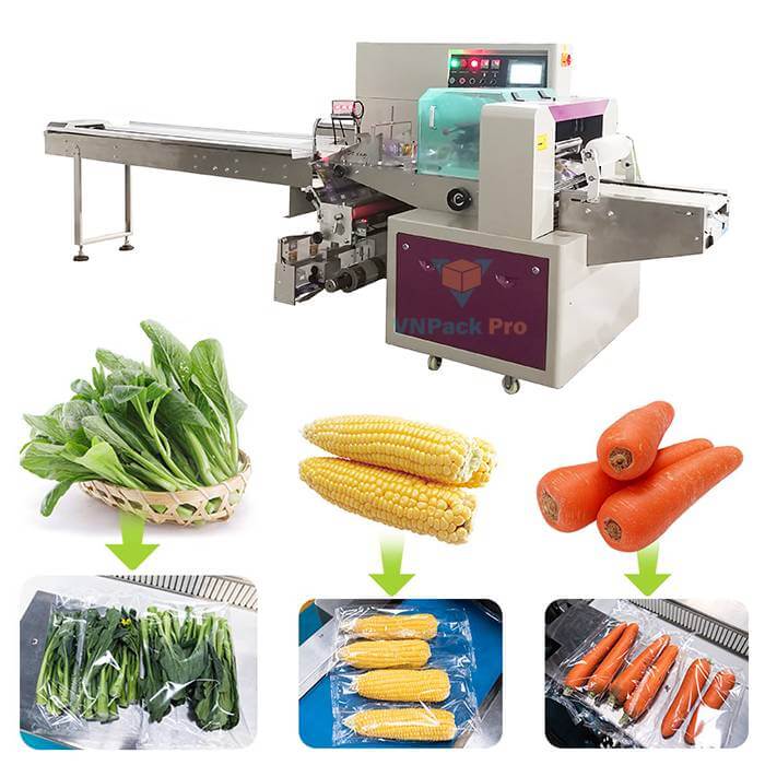 Máy đóng gói rau củ quả