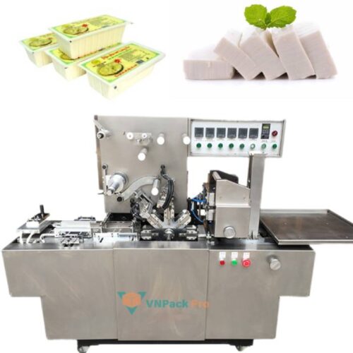 Máy đóng khay đậu hũ tự động