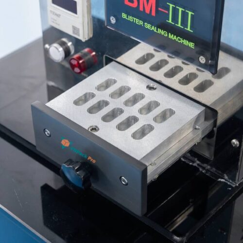 Máy ép vỉ, đóng gói vỉ thuốc thủ công hoạt động dựa trên nguyên lý tự động, điều khiển bằng PLC