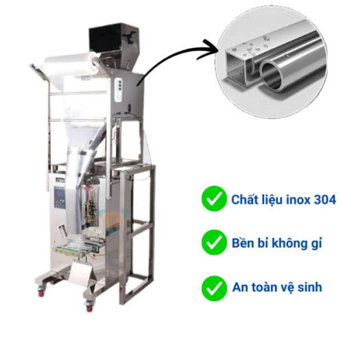 Chất liệu máy đóng gói bột chà ron
