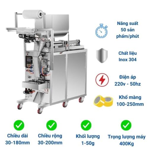Ưu điểm máy đóng gói sa tế