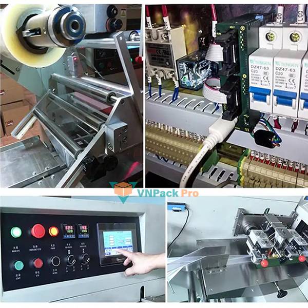 các bộ phận máy đóng gói nằm ngang các bộ phận máy đóng gói nằm ngang dùng để đóng gói tăm tre