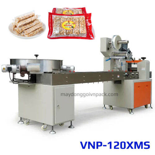 Máy đóng gói kẹo lạc, kẹo dồi
