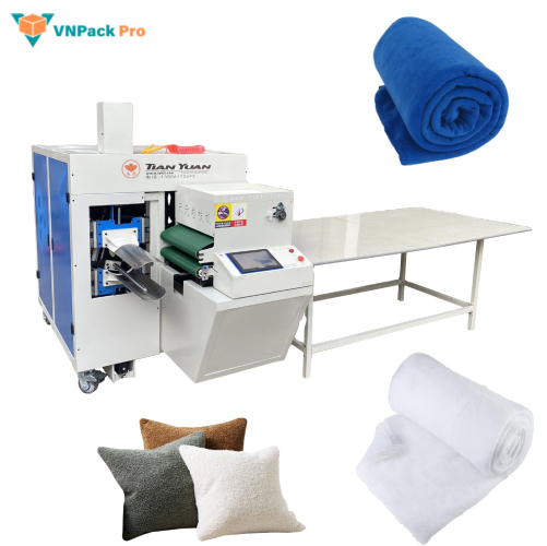 Máy cuộn chăn gối cỡ lớn tự động