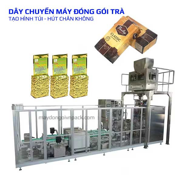 Dây chuyền đóng gói túi trà