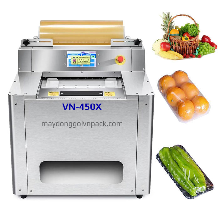 Máy bọc màng thực phẩm bán tự động