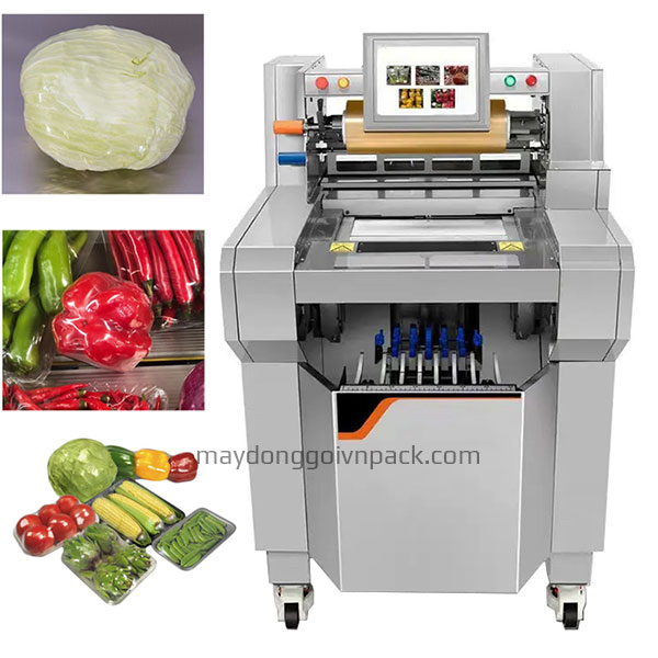 Máy bọc màng thực phẩm có cân trọng lượng