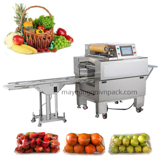 Máy bọc màng thực phẩm tự động